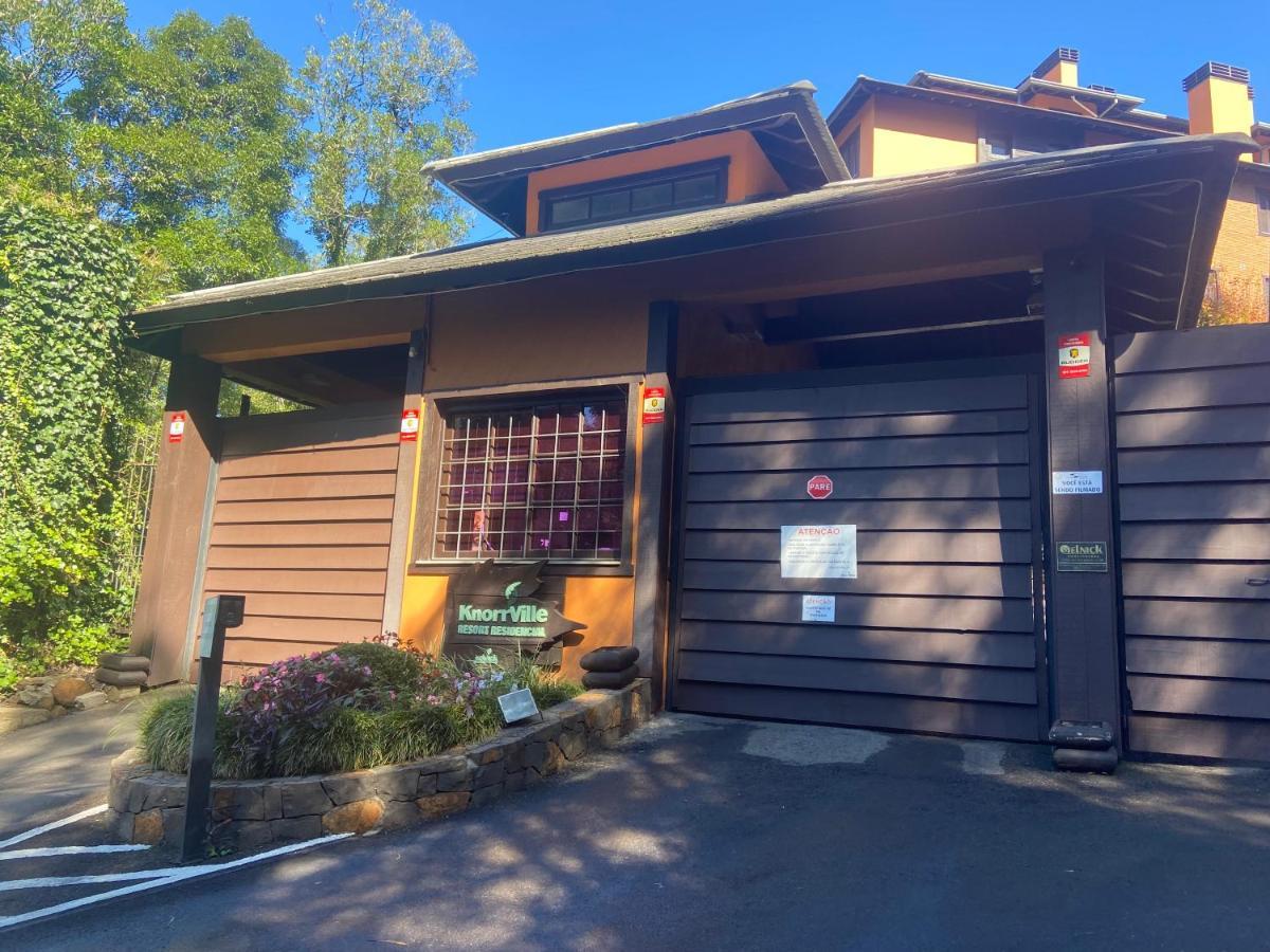 Apartamento Maravilhoso No Condominio Knorrville Em Gramado! Exterior foto